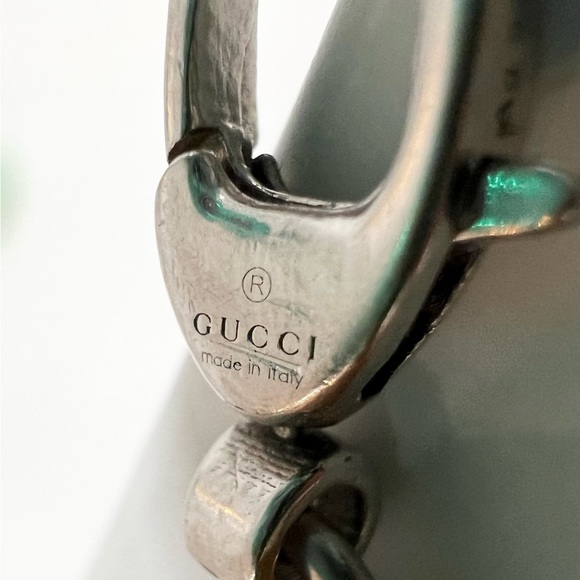 GUCCI Sterling Silver Tiger Pendant Necklace - Picture 10 of 12